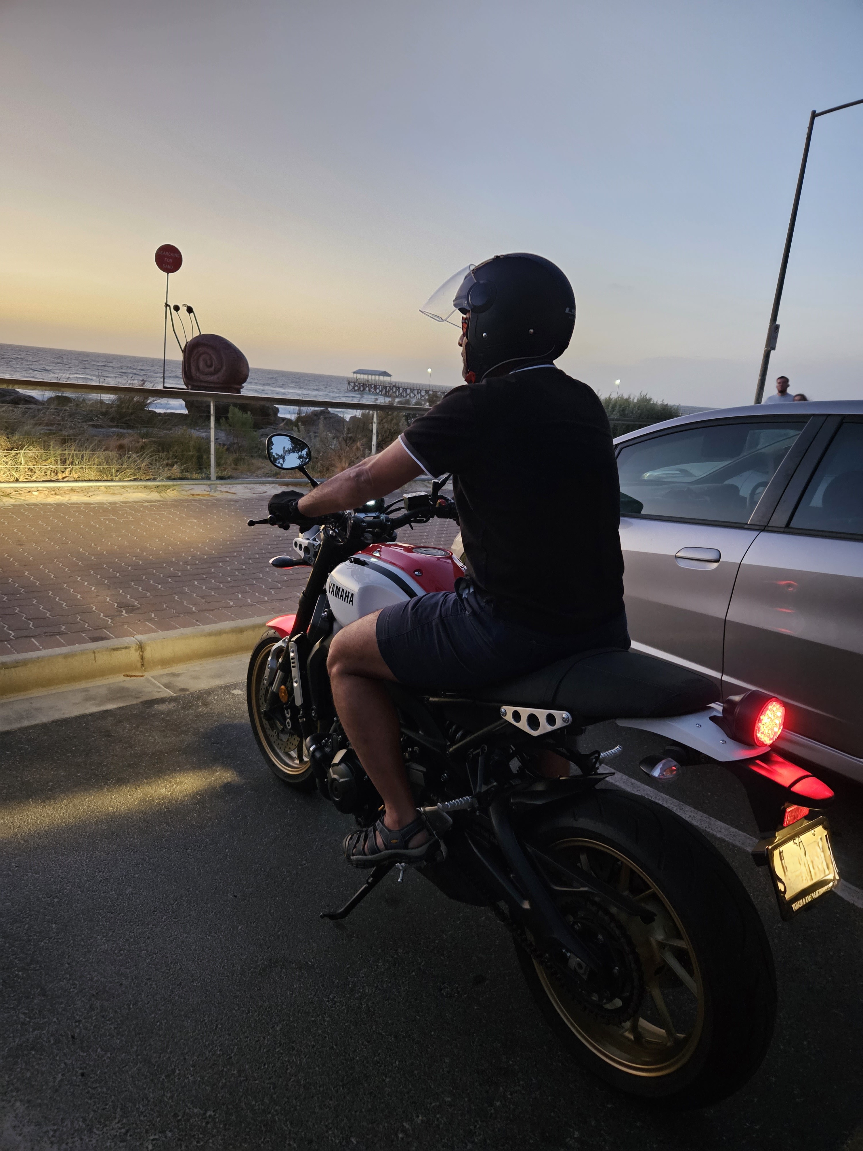 picture of Vaibhav on his motorbike