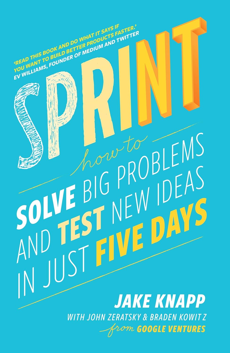 book cover for Sprint